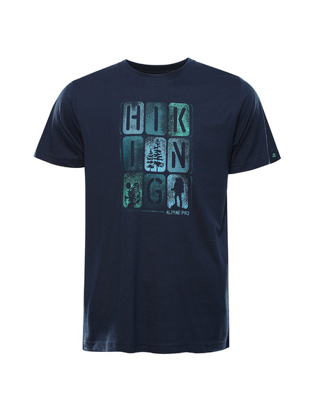 ALPINE PRO Tricou rapid uscat cu tehnologie cool dry pentru bărbați ALPINE PRO BOLEN 2 moonlit ocean varianta pa