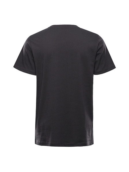 ALPINE PRO Tricou din bumbac pentru bărbați ALPINE PRO DOMEN obsidian varianta pa
