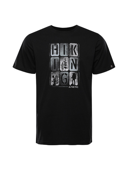 ALPINE PRO Tricou bărbătesc cu uscare rapidă și uscare rece ALPINE PRO BOLEN 2 negru varianta pa