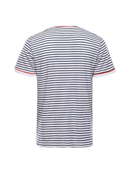 ALPINE PRO Tricou din bumbac pentru bărbați cu imprimeu schimbător ALPINE PRO NAMOR moonlit ocean