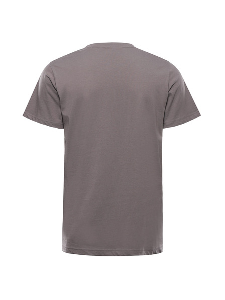 ALPINE PRO Tricou din bumbac pentru bărbați ALPINE PRO DOMEN driftwood varianta pc