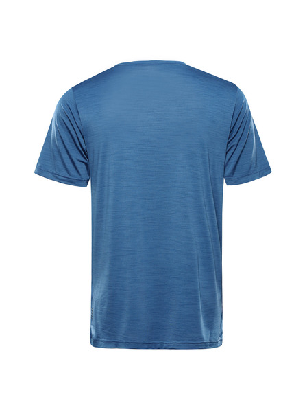 ALPINE PRO Tricou bărbătesc cu uscare rapidă și cool dry ALPINE PRO BASIK albastru vallarta