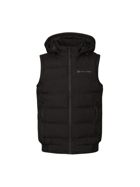 ALPINE PRO Vestă bărbătească încălzită cu usb tip A ALPINE PRO HEAT black