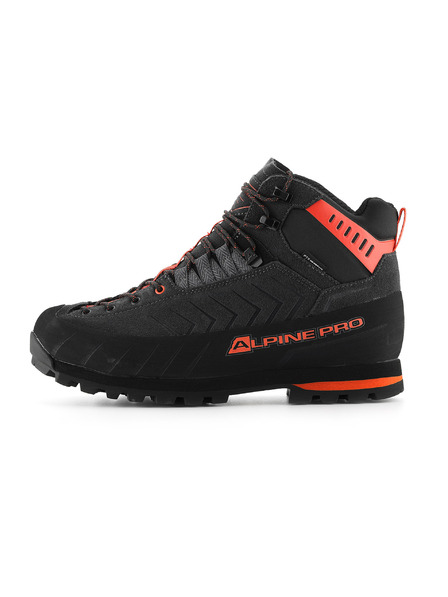 ALPINE PRO Încălțăminte outdoor cu membrană ptx ALPINE PRO NONE gri închis