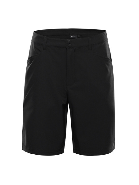 ALPINE PRO Pantaloni scurți softshell pentru bărbați cu cool dry ALPINE PRO BAK 2 black
