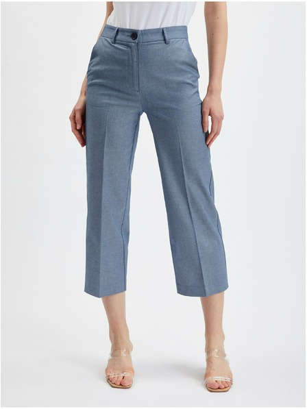 Orsay Pantaloni chino de damă albaștri ORSAY