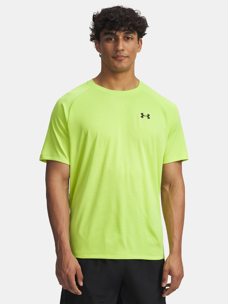 Under Armour Tricou pentru bărbați Under Armour UA Tech Textured SS-GRN