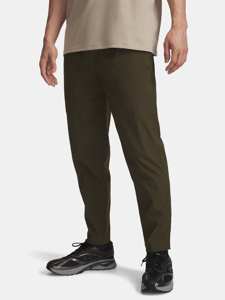 Under Armour Pantaloni sport pentru bărbați Under Armour UA UNSTPBLE WOVEN TX TAPER-GRN
