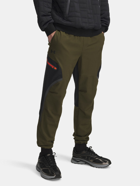 Under Armour Pantaloni sport pentru bărbați Under Armour UA Unstoppable Cargo Pant-GRN