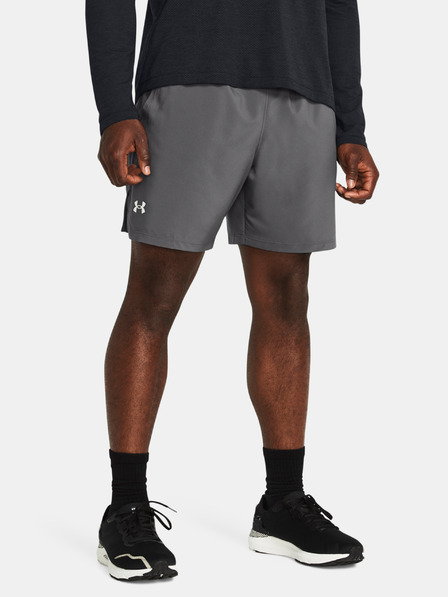 Under Armour Pantaloni scurți Under Armour UA LAUNCH 7'' pentru bărbați-GRY
