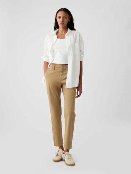 GAP Pantaloni khaki Mid Rise downtown GAP
