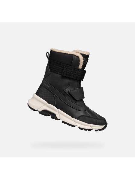 Geox Negru Băieți Ghete de gleznă Geox Flexyper Plus