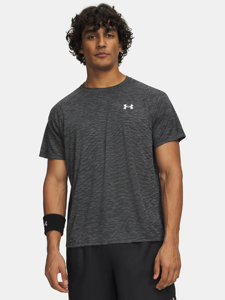 Under Armour Tricou pentru bărbați Under Armour UA Tech Textured SS-BLK