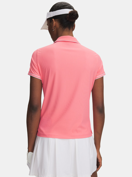 Under Armour Tricou polo pentru femei Under Armour UA Drive Chill SS Polo-PNK