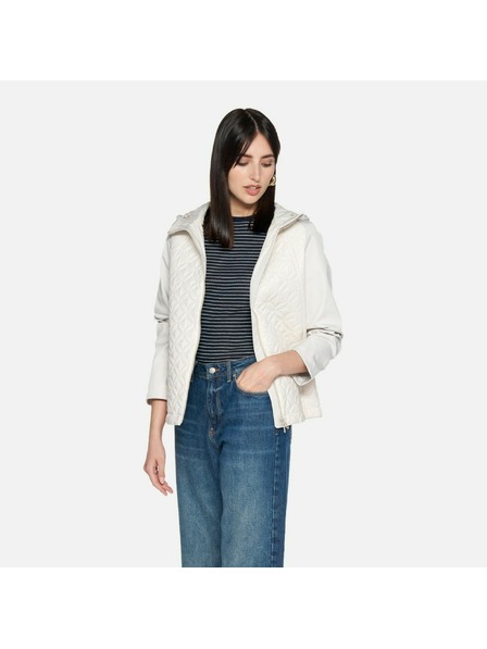 Geox Parca albă pentru femei Geox Spherica