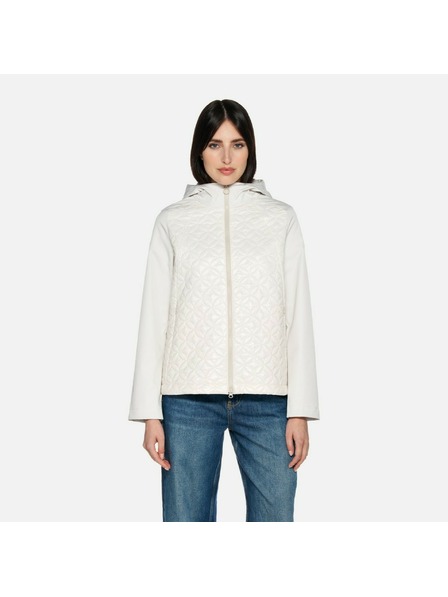 Geox Parca albă pentru femei Geox Spherica