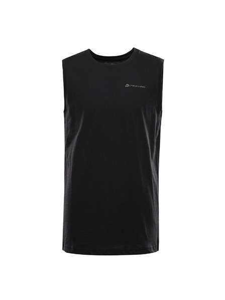 ALPINE PRO Maiou bărbătesc din bumbac ALPINE PRO QUARET 2 negru varianta pa