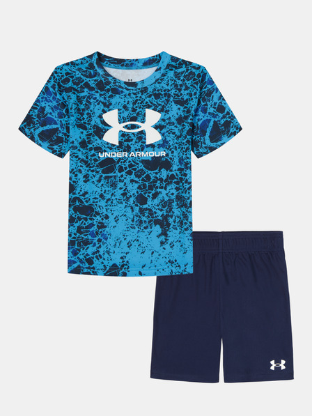 Under Armour Set băieți Under Armour UA PRINTED SS TECH SET