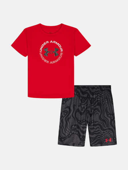Under Armour Set băieți Under Armour UA TECH PRINTED SS SET