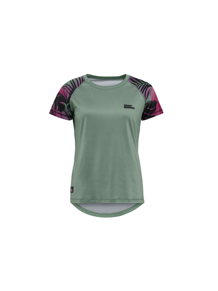 Horsefeathers Tricou Bike Deco - iceberg green/hawaii