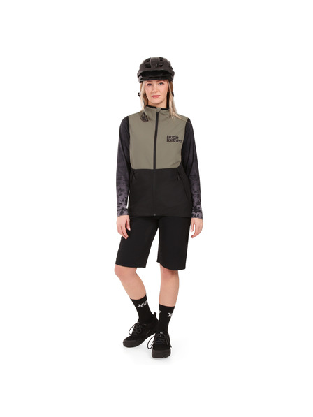 Horsefeathers Vestă pentru bicicletă Hill - taupe/neagră