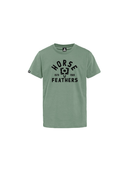 Horsefeathers Tricou copii Pedal - iceberg green