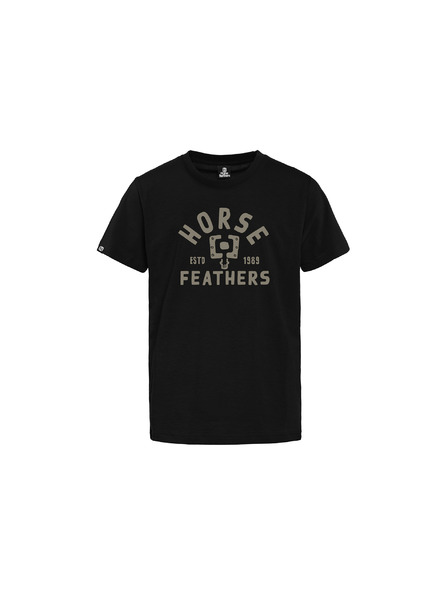 Horsefeathers Tricou copii Pedal - black