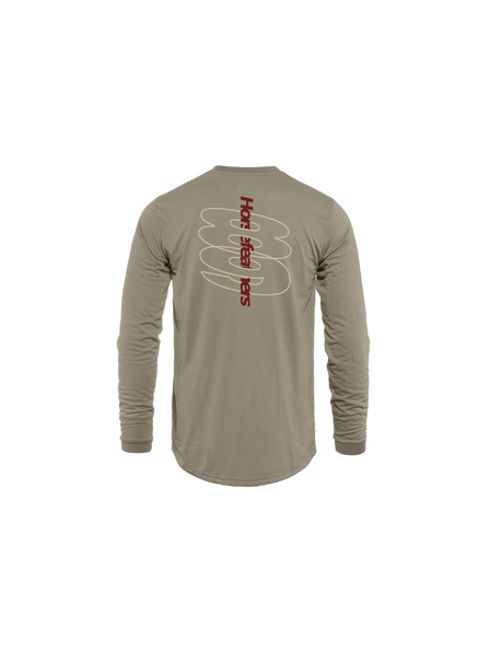 Horsefeathers Tricou Bike Fury LS - taupe
