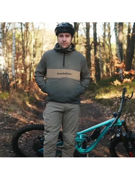 Horsefeathers Jachetă pentru bicicletă Hill - chimera/taupe