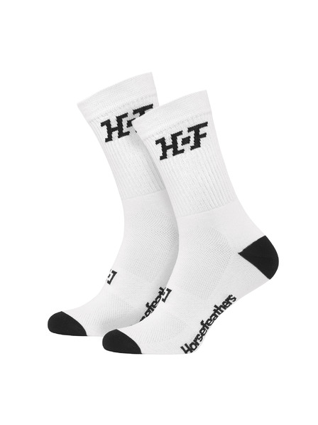 Horsefeathers Șosete funcționale tehnice Jam Long - alb