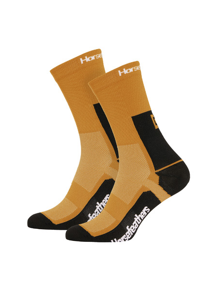 Horsefeathers Șosete funcționale tehnice Cadence Long - floarea-soarelui