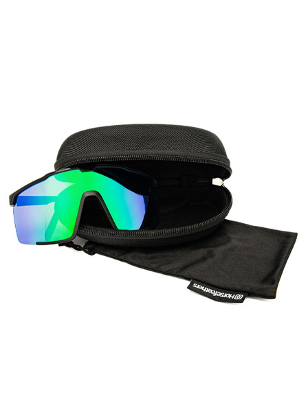 Horsefeathers Ochelari ciclism Proton - matt black/mirror green