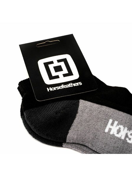 Horsefeathers Șosete Colton - black