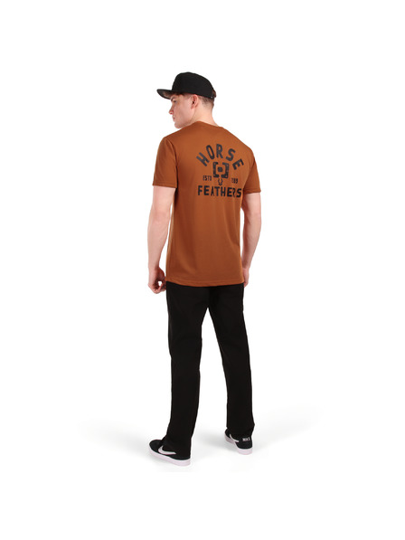 Horsefeathers Tricou funcțional Pedal - ruginie