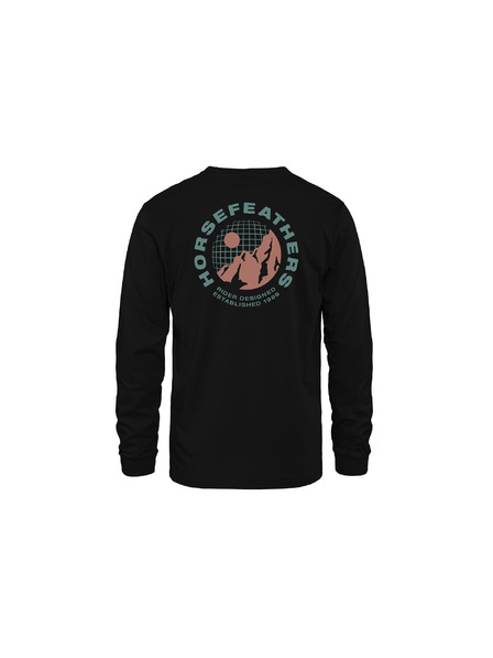 Horsefeathers Tricou Altitude LS - black