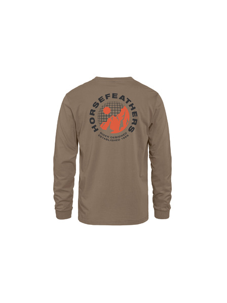 Horsefeathers Tricou Altitude LS - fossil