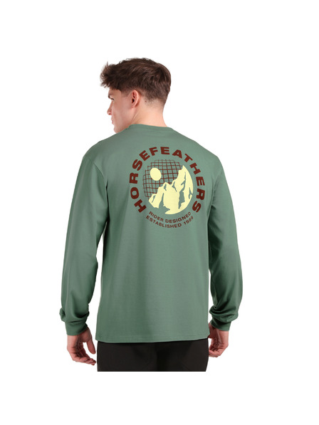 Horsefeathers Tricou Altitude LS - iceberg green