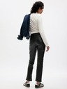 GAP Pantaloni High Rise din piele ecologică GAP