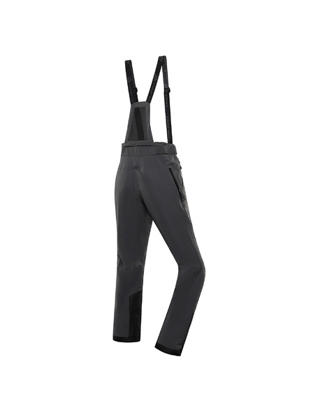 ALPINE PRO Pantaloni de schi cu membrană ptx snow pentru bărbați ALPINE PRO WERAD gri adevărat închis