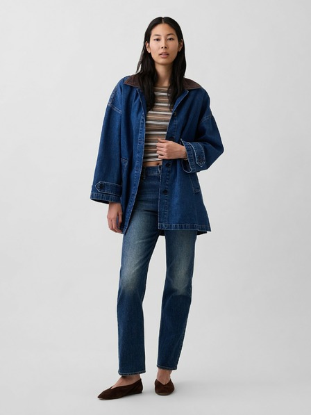 GAP Palton din denim oversize GAP