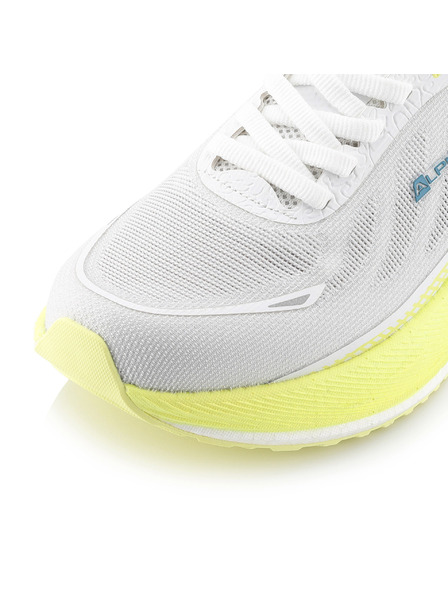 ALPINE PRO Încălțăminte de alergare pentru femei cu talpă carbon plate ALPINE PRO HARRA alb