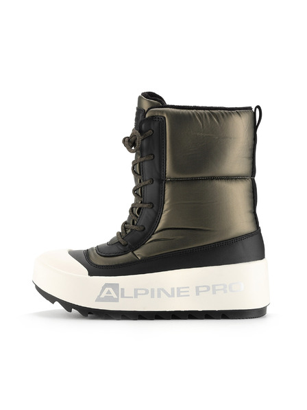 ALPINE PRO Încălțăminte de iarnă pentru femei cu căptușeală călduroasă ALPINE PRO ODARA ivy green