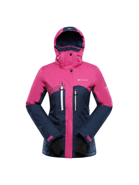 ALPINE PRO Jachetă de schi pentru femei cu membrană ptx snow ALPINE PRO DEARA 2 fuchsia fedora