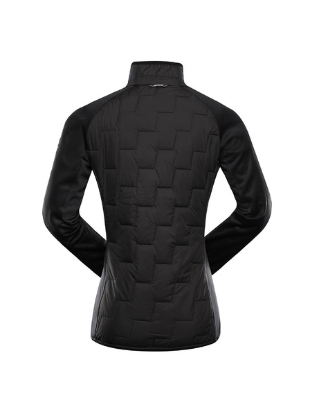 ALPINE PRO Bluză cu umplutură din lână merino damă ALPINE PRO JORWA black