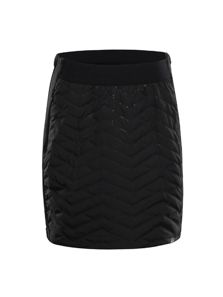 ALPINE PRO Fustă ultraușoară damă cu tratament hidrorepelent ALPINE PRO LOLLA 2 black