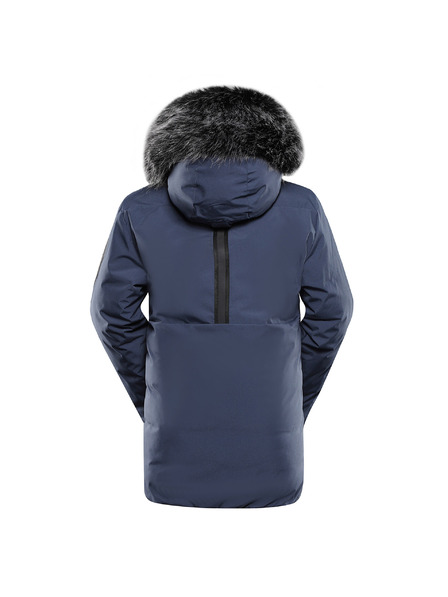 ALPINE PRO Geacă pentru copii cu membrană ptx ALPINE PRO WERDO 2 vintage indigo