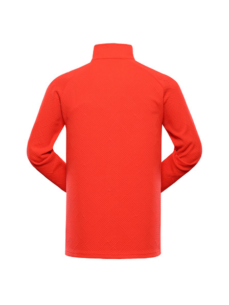 ALPINE PRO Hanorac termic pentru bărbați ALPINE PRO DOZER 2 neon roșu