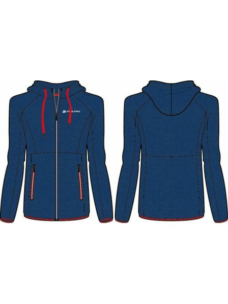 ALPINE PRO Hanorac pentru bărbați ALPINE PRO SELEN albastru cehesc