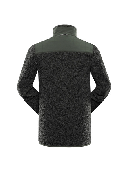 ALPINE PRO Hanorac sherpa cu supratherm pentru bărbați ALPINE PRO FERAD 2 petrol