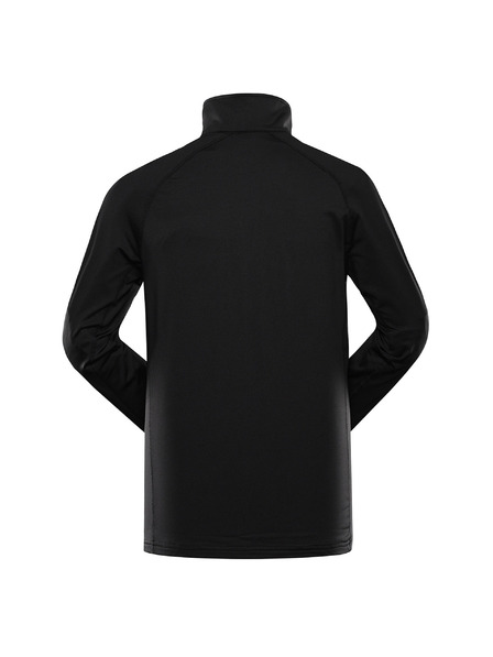 ALPINE PRO Hanorac cu fermoar și prostretch pentru bărbați ALPINE PRO QUERT 2 negru